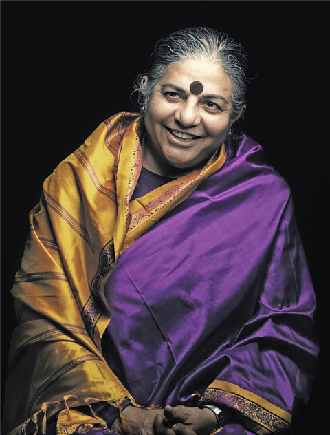 Vandana Shiva, pionnière de l'éco-féminisme & de la bio