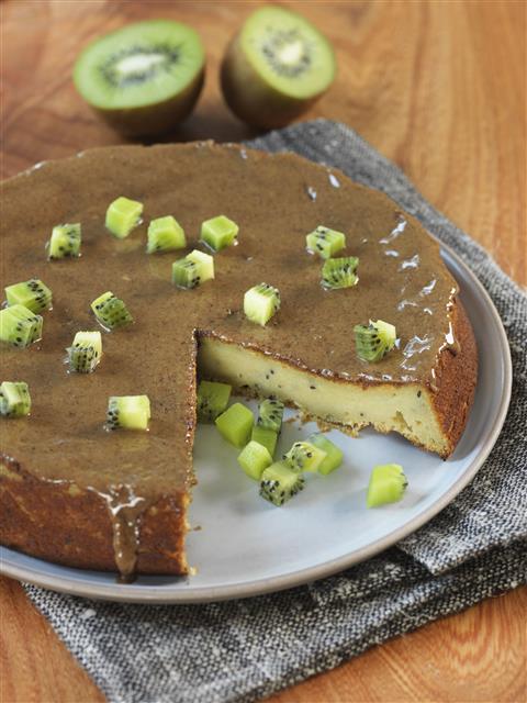 Gâteau aux kiwis - Recette à Prix Engagés Janvier 2025
